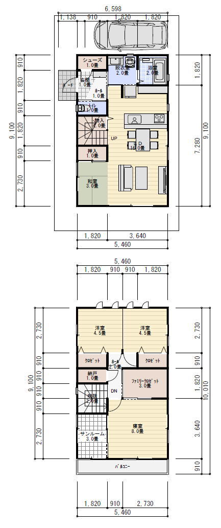 間取り 30 坪 30坪の家でものびのび暮らす間取りの工夫｜千葉県の2階建て新築事例